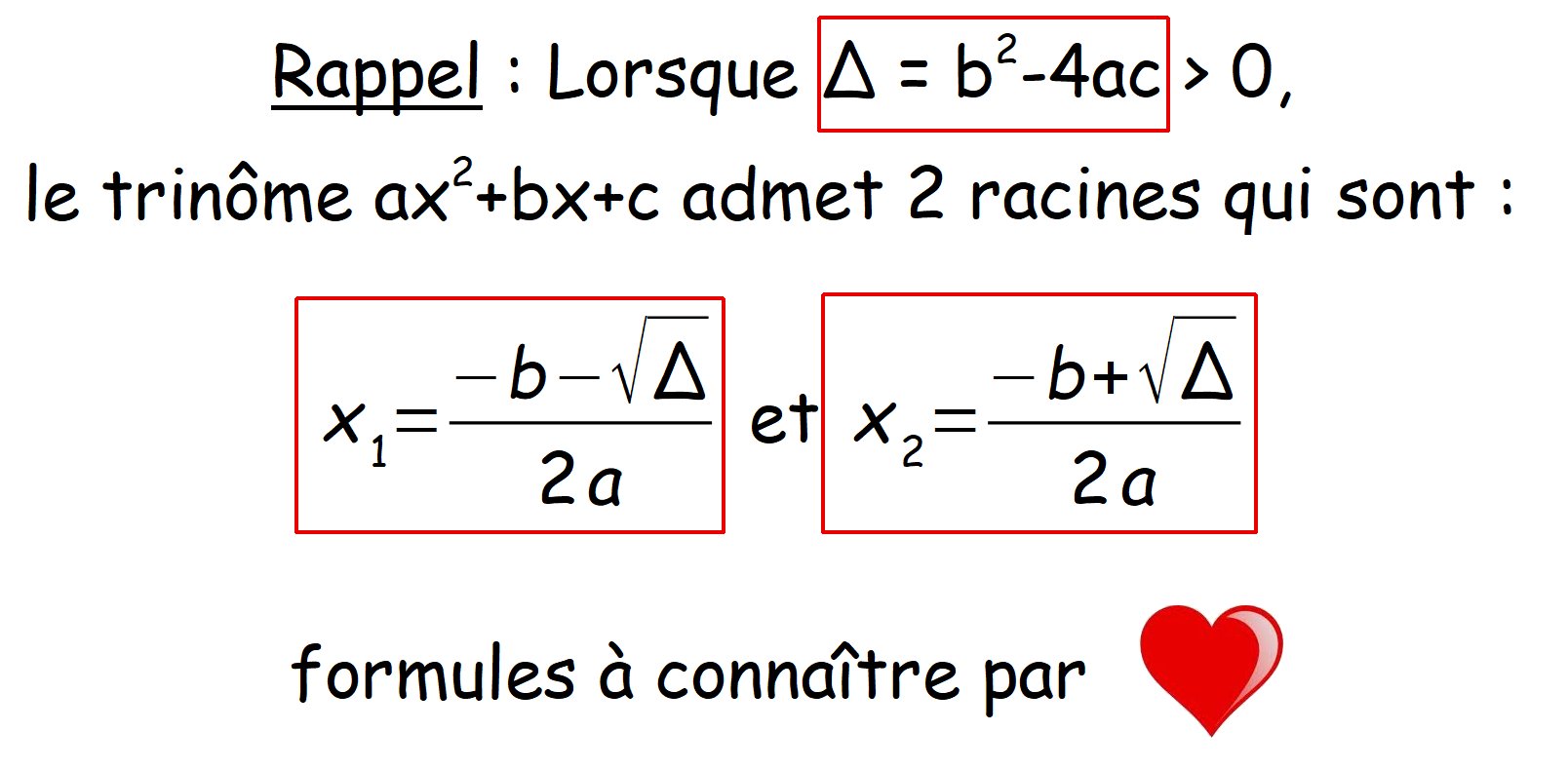 Le formulaire de maths de charmuzelle